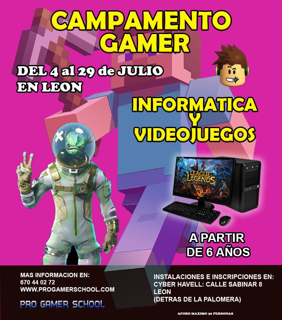 Campamento Gamer en HAVELL!!!